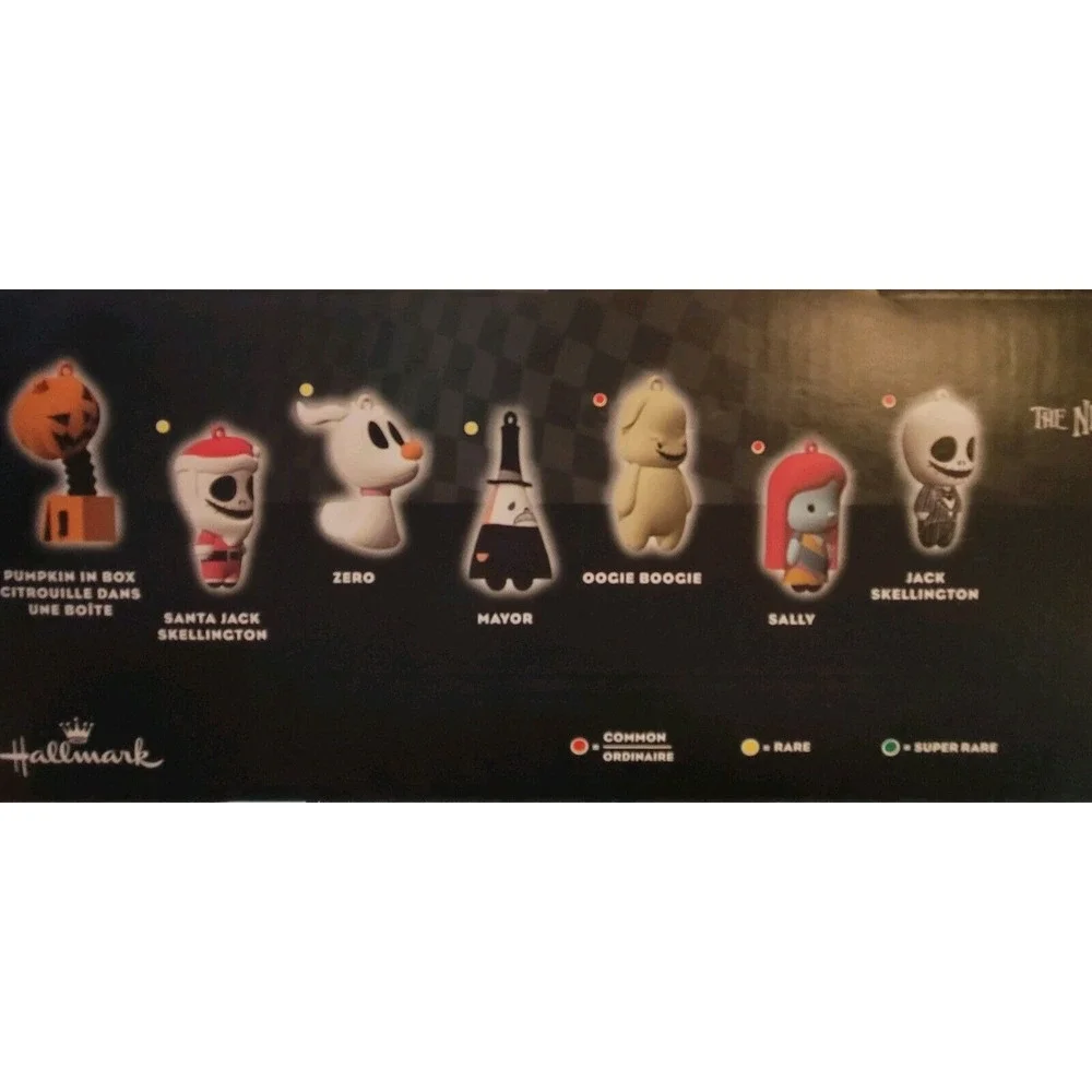 HALLMARK DISNEY‎ MYSTERY CHRISTMAS ORNAMENT NIGHTMARE BEFORE CHRISTMAS ZERO